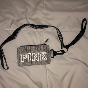 Victoria secret Pink lanyard ID holder